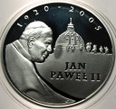 10 zł złotych 2005 Jan Paweł II 1920 2005 SREBRO