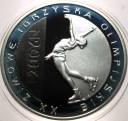 10 zł złotych 2006 Turyn Igrzyska Olimpiada Łyżwiarstwo SREBRO (nr 2)