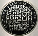 10 zł złotych 2007 ENIGMA 75 rocznica złamania szyfru Enigmy SREBRO