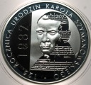 10 zł złotych 2007 Karol Szymanowski SREBRO (nr 2)