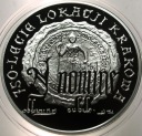 10 zł złotych 2007 Lokacja Krakowa 750-lecie lokacji SREBRO