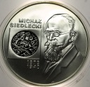 10 zł złotych 2001 Michał Siedlecki SREBRO