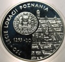 10 zł złotych 2003 Poznań Lokacja 750-lecie lokacji Poznania SREBRO