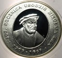 10 zł złotych 2005 MIKOŁAJ REJ 500 rocznica urodzin Mikołaja Reja SREBRO