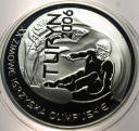 10 zł złotych 2006 Turyn Igrzyska Olimpiada Snowboard SREBRO