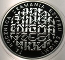 10 zł złotych 2007 ENIGMA 75 rocznica złamania szyfru Enigmy SREBRO (nr 1)