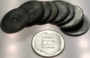LOT zestaw 10 x 200 zł 1974 XXX lat PRL SREBRO