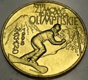 2 zł złote 1998 Nagano Zimowe Igrzyska Olimpijskie