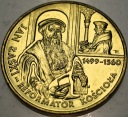 2 zł złote 1999 Jan Łaski Reformator Kościoła