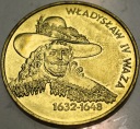 2 zł złote 1999 Władysław IV Waza