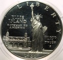 USA 1 dolar dollar 1986 Statua Wolności Ellis Island SREBRO