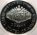 USA 1 dolar dollar 1987 Konstytucja 200 lat SREBRO
