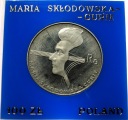 100 zł złotych 1974 Maria Skłodowska-Curie SREBRO