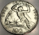 Czechosłowacja 100 koron 1948 Niepodległość SREBRO