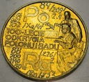 2 zł złote 1998 Skłodowska Polon i Rad