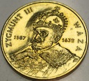 2 zł złote 1998 Zygmunt III Waza