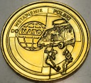 2 zł złote 1999 Wstąpienie Polski do NATO