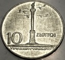 10 zł złotych 1966 MAŁA Kolumna Zygmunta Warszawa