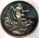 Medal Alleluja Chrystus Wielkanoc Mennica SREBRO