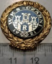 Odznaka 1991 WKS CZARNI Radom 1921-1991 70 lat wojskowa sportowa znaczek