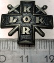 Odznaka LOK KOR Klub Oficerów Rezerwy Liga Obrony Kraju znaczek