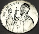 10000 zł złotych 1987 Jan Paweł II SREBRO