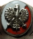 Sygnet z orłem w koronie