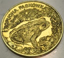 2 zł złote 1998 Ropucha paskówka Zwierzęta Świata