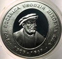 10 zł złotych 2005 MIKOŁAJ REJ 500 rocznica urodzin Mikołaja Reja SREBRO