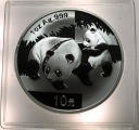 Fabulous Chiny 10 juanów yuan 2008 Panda SREBRO