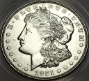 USA 1 dolar 1921 Dolar Morgana Morgan Dollar SREBRO