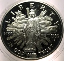 USA 1 dolar dollar 1989 200 lat Kongresu USA Srebrne Dolary SREBRO