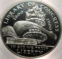 USA 1 dolar dollar 2000 Biblioteka Kongresu Amerykańskie Dolary SREBRO