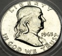 USA 1/2 dolara Half Dollar 1963 Franklin SREBRO