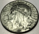 5 zł złotych 1932 Głowa Kobiety Polonia Jadwiga Babka SREBRO