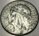 10 zł złotych 1933 Głowa Kobiety Polonia Jadwiga Babka SREBRO