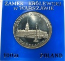 100 zł złotych 1975 Zamek Królewski w Warszawie SREBRO