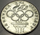 200 zł złotych 1976 XXI Olimpiada Montreal SREBRO