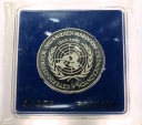 500 złotych 1985 Czterdziestolecie ONZ SREBRO ZAFOLIOWANA