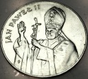 10000 zł złotych 1987 Jan Paweł II SREBRO
