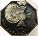 50000 zł złotych 1992 VIRTUTI MILITARI 200 lat orderu