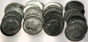 LOT ZESTAW 40 x 5 zł złotych Głowa Kobiety Polonia SREBRO