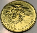 2 zł złote 1998 Adam Mickiewicz