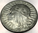 5 zł złotych 1933 Głowa Kobiety Polonia Jadwiga Babka SREBRO