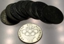 LOT zestaw 10 x 200 zł 1976 Olimpiada Montreal SREBRO
