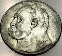 5 zł złotych 1934 Józef Piłsudski SREBRO (nr 2)