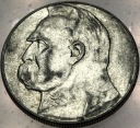 10 zł złotych 1936 Józef Piłsudski SREBRO (nr 2)
