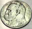 2 zł złote 1934 Józef Piłsudski SREBRO