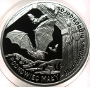 20 zł złotych 2010 Podkowiec Mały nietoperz Zwierzęta Świata SREBRO (nr 1)