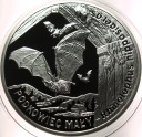 20 zł złotych 2010 Podkowiec Mały nietoperz Zwierzęta Świata SREBRO (nr 2)